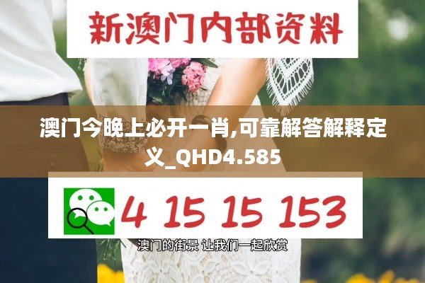 澳门今晚上必开一肖,可靠解答解释定义_QHD4.585