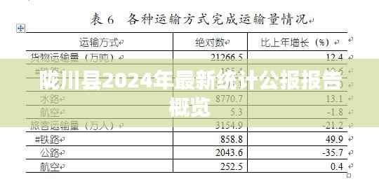 陇川县2024年最新统计公报报告概览