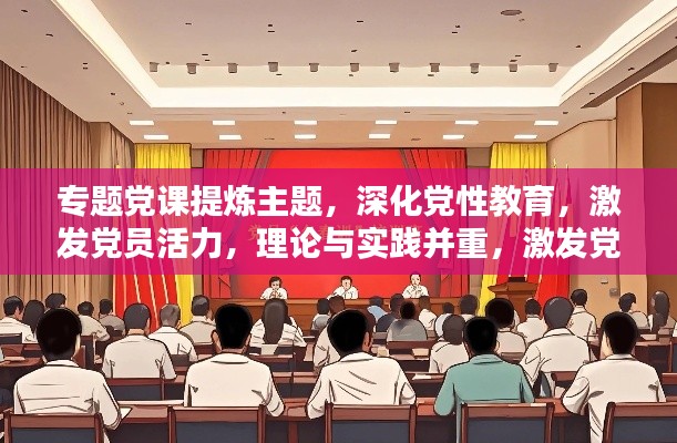 专题党课提炼主题,深化党性教育,激发党员活力,理论与实践并重,激发党员新活力